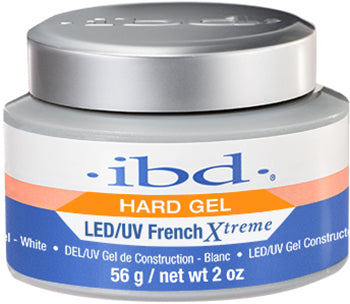 IBD Hard Gel - LED/UV French Xtreme White 2oz | Gina Beauté